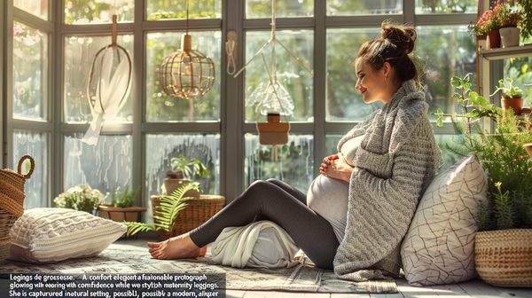 Leggings de grossesse : confort et style